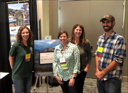 WDFW staff members at the Land Trust Alliance Conference