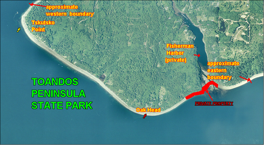 Peninsula State Park Map