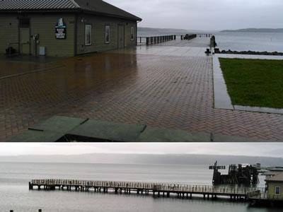 City dock in Port Townsend, Jefferson County.