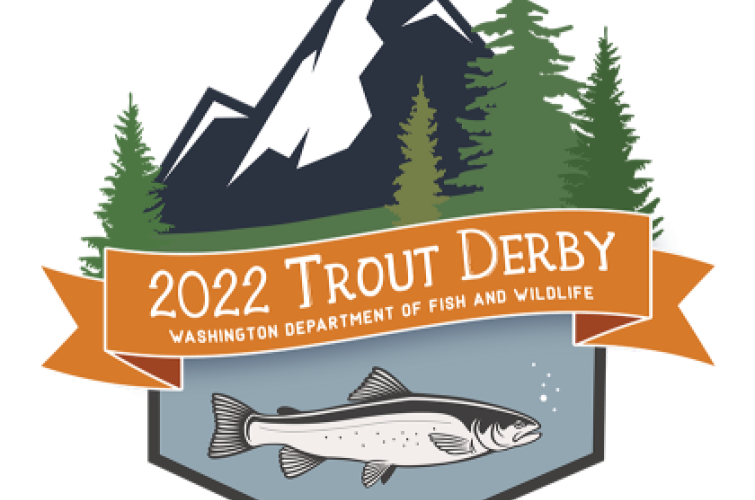 2022 WDFW Trout Derby logo