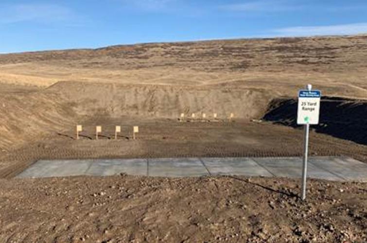 The Sheep Creek shooting range