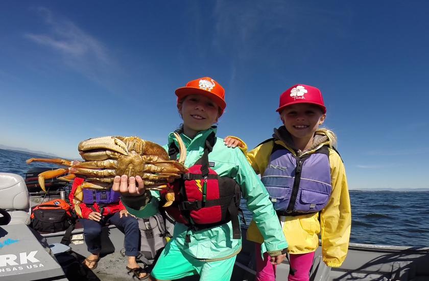 Crabbing in Puget Sound