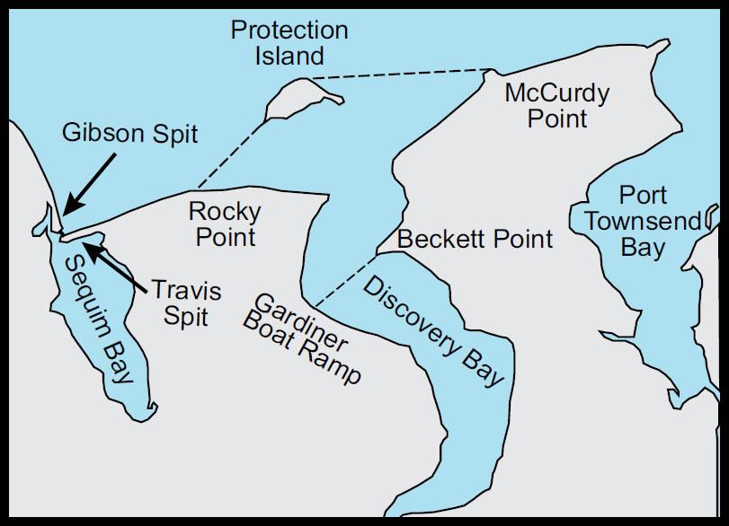 Marine Area 6 Map Recreational Shrimp Fishing Regulations By Marine Area | Washington  Department Of Fish & Wildlife