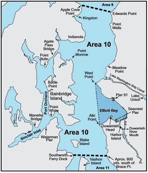 Shrimp map for Marine Area 10