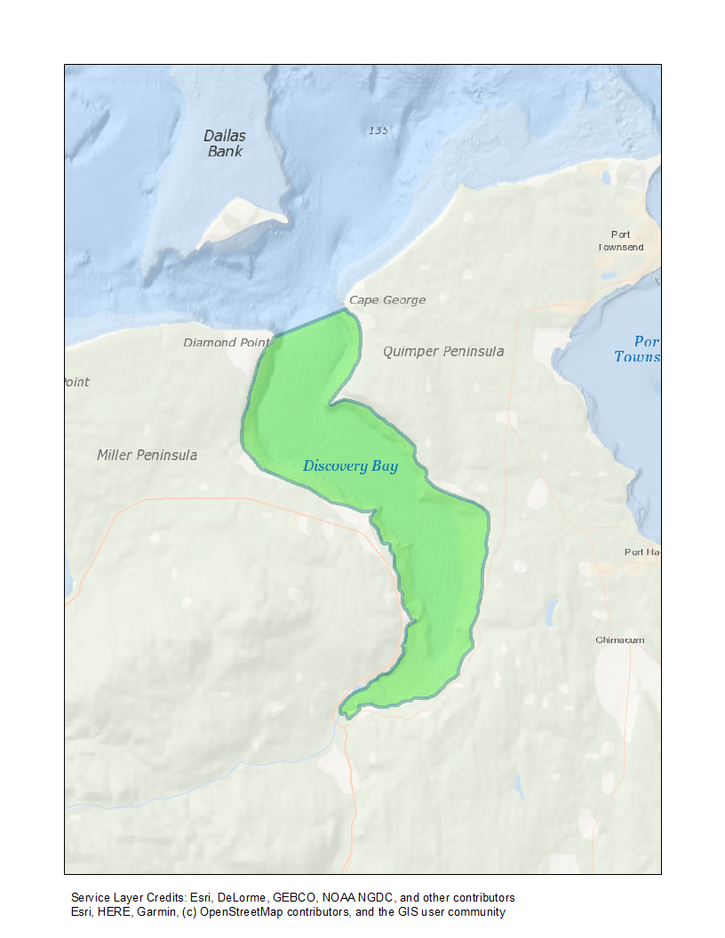 Atlantic Salmon catch map  Washington Department of Fish & Wildlife