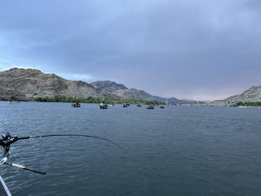 Upper Columbia River samlon fishing
