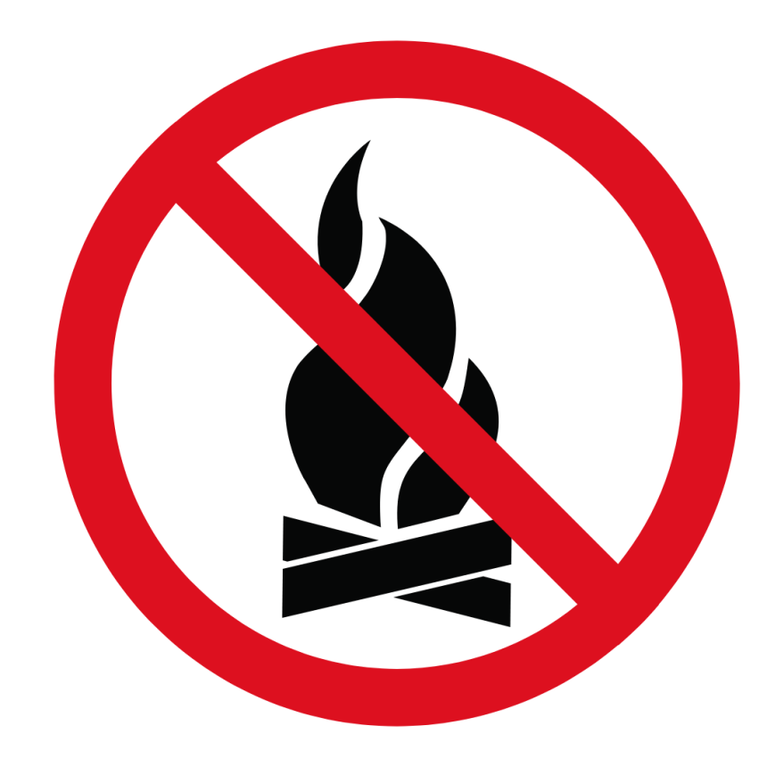 Icon to represent no campfires