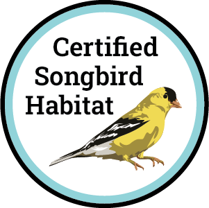 songbird habitat decal