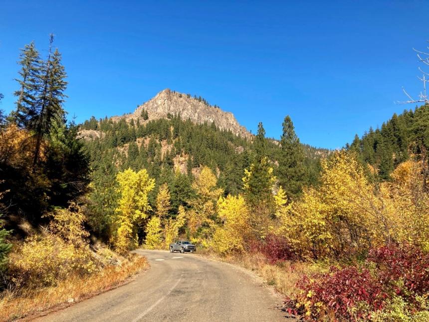 Eilers captured fall colors in Blewett Pass.