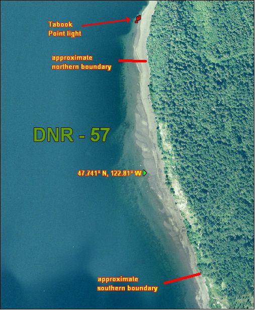 DNR 57 map