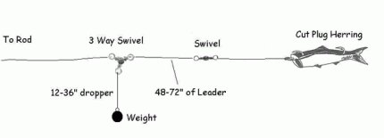 Three Way Swivel Size Chart