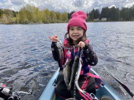 trout fishing opening day lowland lakes