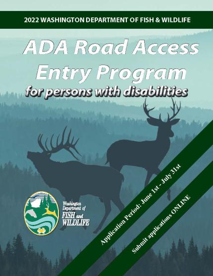 Cover art for the ADA Road Access Entry Program Pamphlet