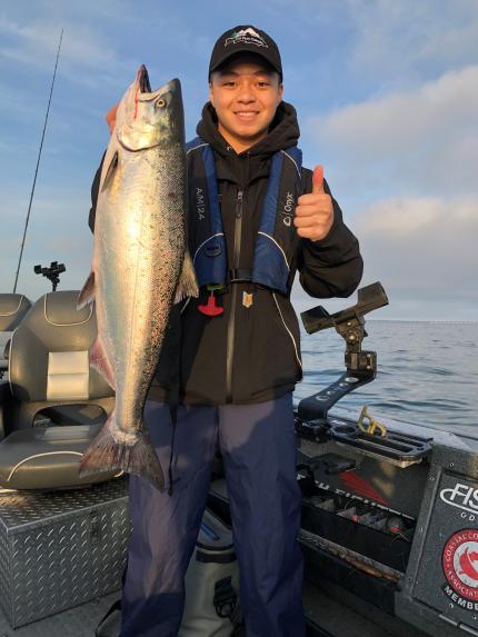 summer salmon fishing Chinook