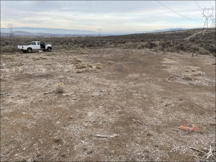 Temporary water trough site