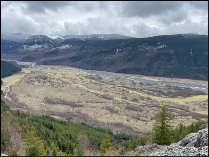 Mudflow Unit of the Mt. St. Helens Wildlife Area