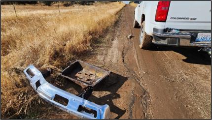 Private Lands Access Program site clean-up effort.