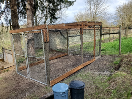 New truck bay on original footprint.