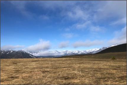 Okanogan Valley from Scotch Creek Wildlife Area. 