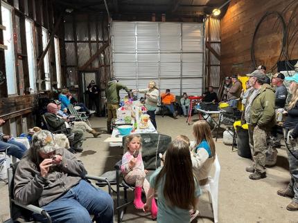 A potluck supper.