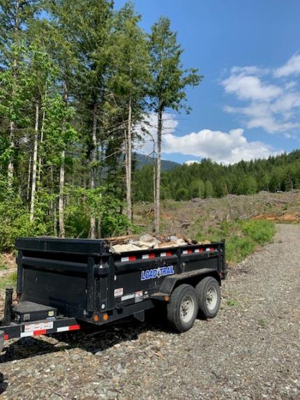 Lands Access Program partnering with Sierra Pacific Industries for garbage removal.