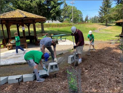 Volunteers at the South Puget Sound Unit.