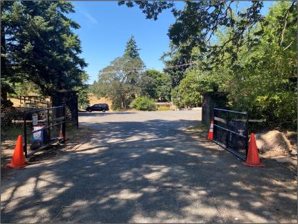 Automated gates at the South Puget Sound unit