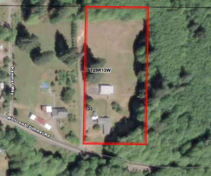 A home on approximately five acres was acquired in Forks to provide much needed housing for WDFW’s Enforcement Program. 