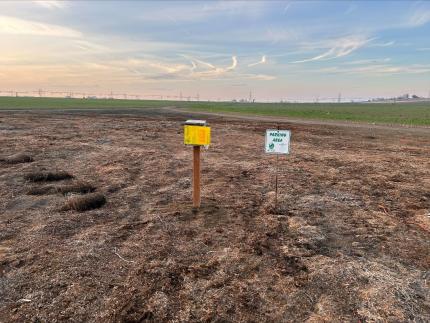 Parking area for Snake River Department of Natural Resources land.