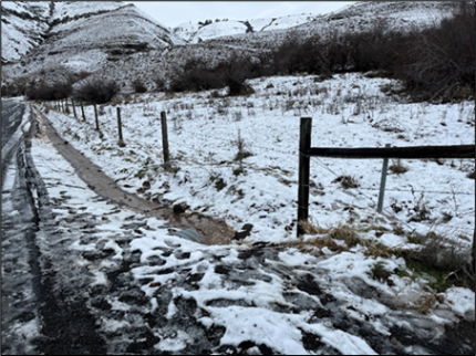   Cougar Creek Fence Repair.