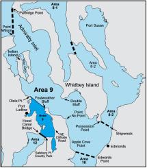 Map of Port Gamble, Port Ludlow