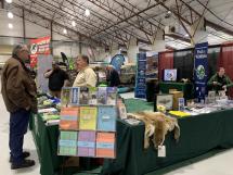 WDFW's booth at the Big Horn Show in Spokane in 2023