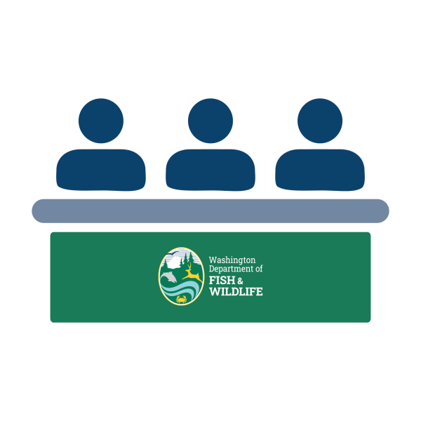 WDFW Commission or Advisory Group meeting logo